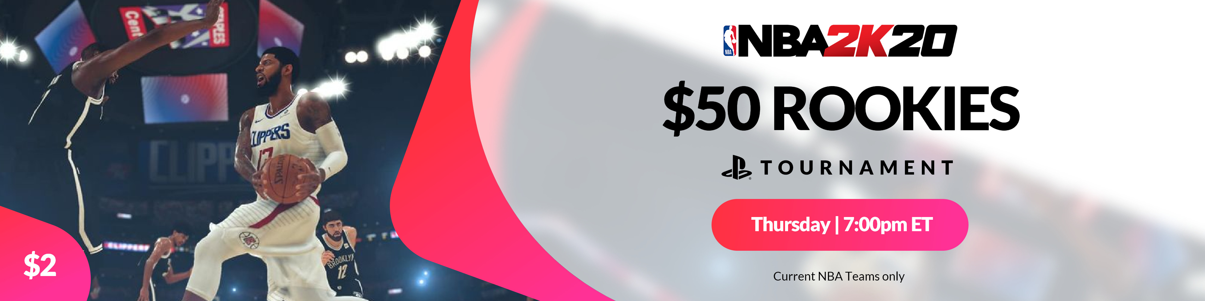 Players' Lounge Rookies Thursday 50 2K Tournament