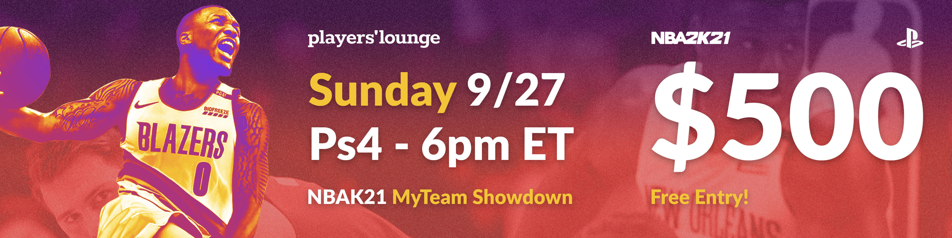 Players' Lounge 2K21 MyTeam PS4 Showdown