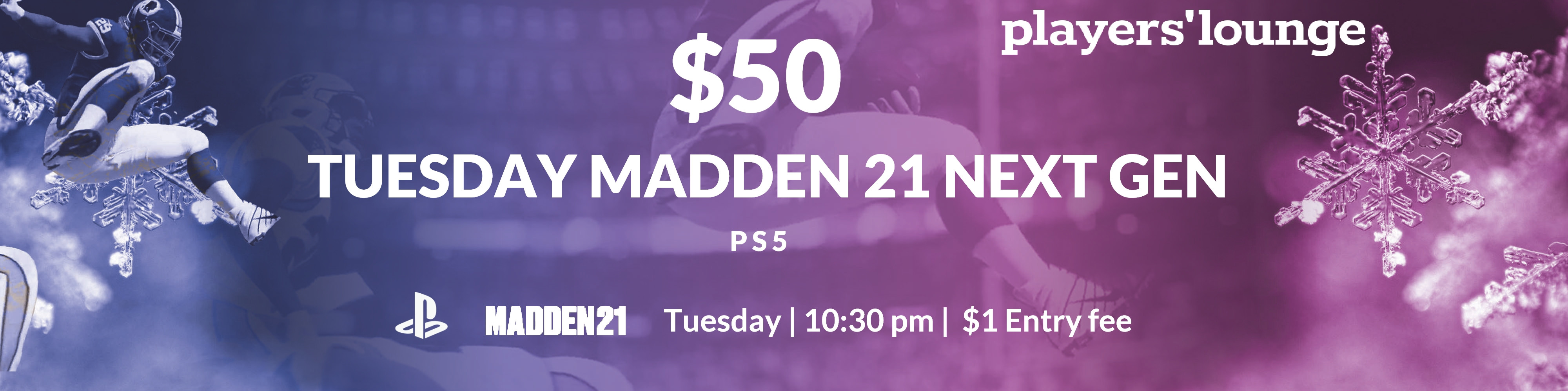 Players' Lounge Tuesday 50 Madden next gen PS5