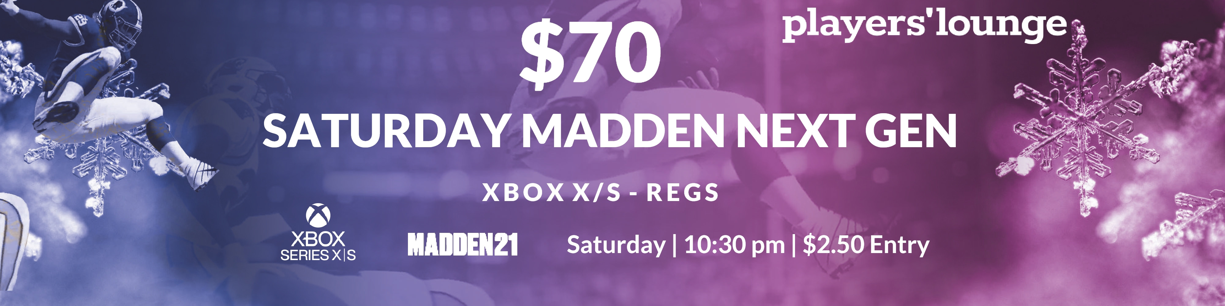 Players Lounge Saturday 70 Madden Next Gen XBOX X S
