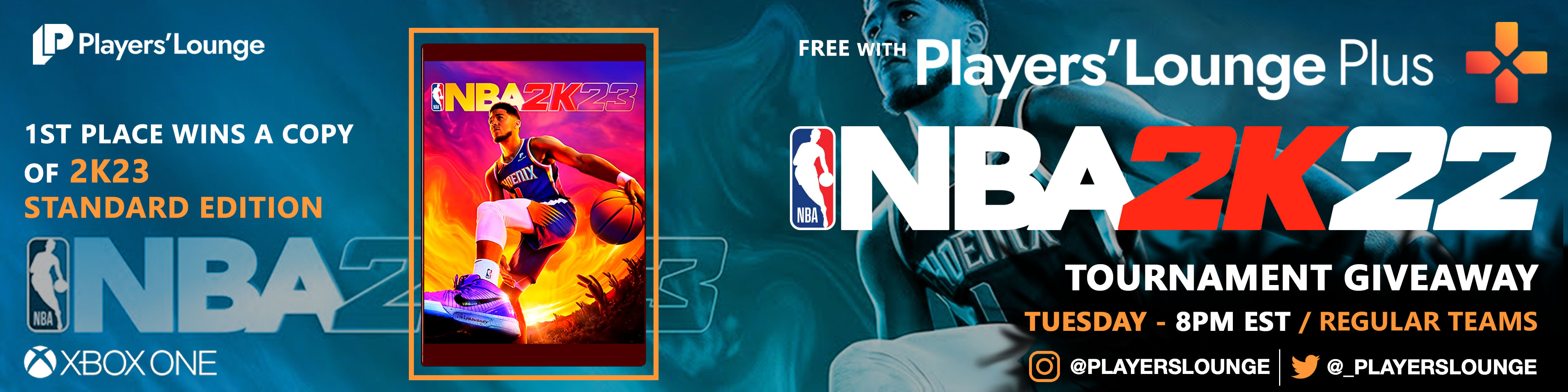 Players' Lounge 2K22 2K23 Copy Giveaway Xbox one