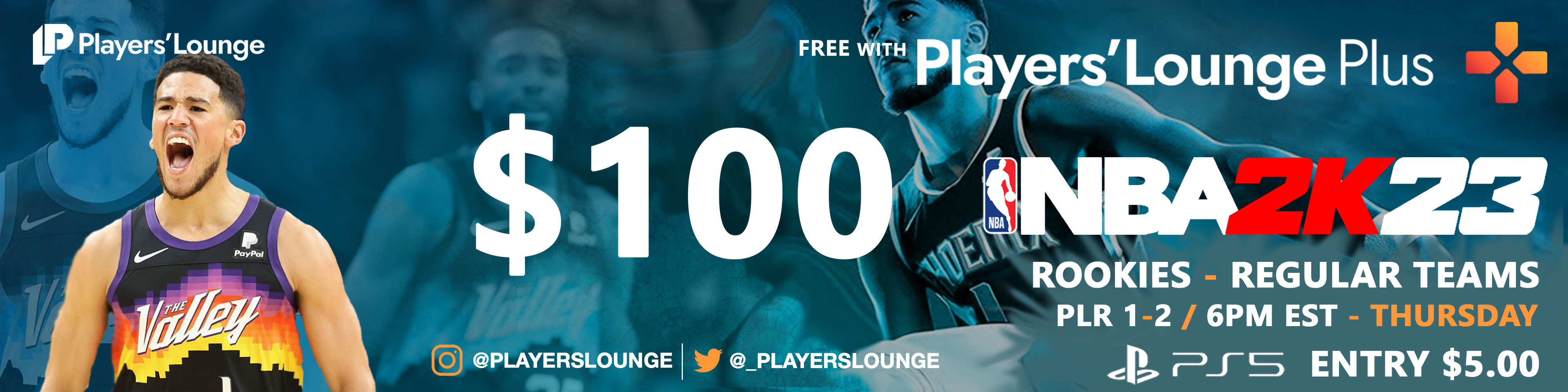 Players' Lounge 2k23 Rookies PS5 100